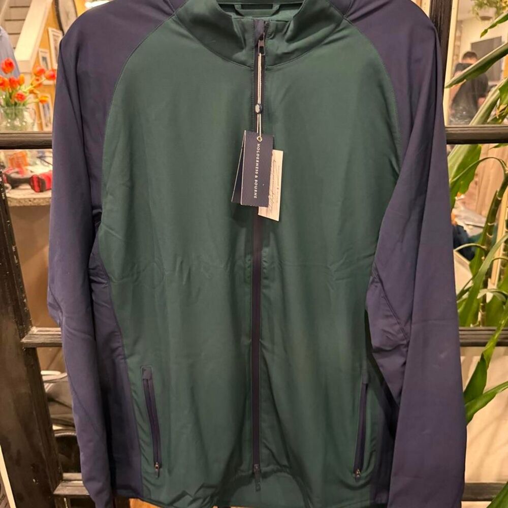 Unbranded Men's Blue and Green Jacket